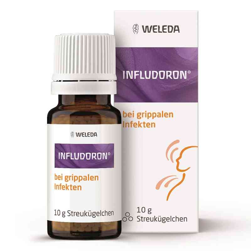Infludoron Streukügelchen bei Erkältung und grippalen Infekten 10 g von WELEDA AG PZN 09647424