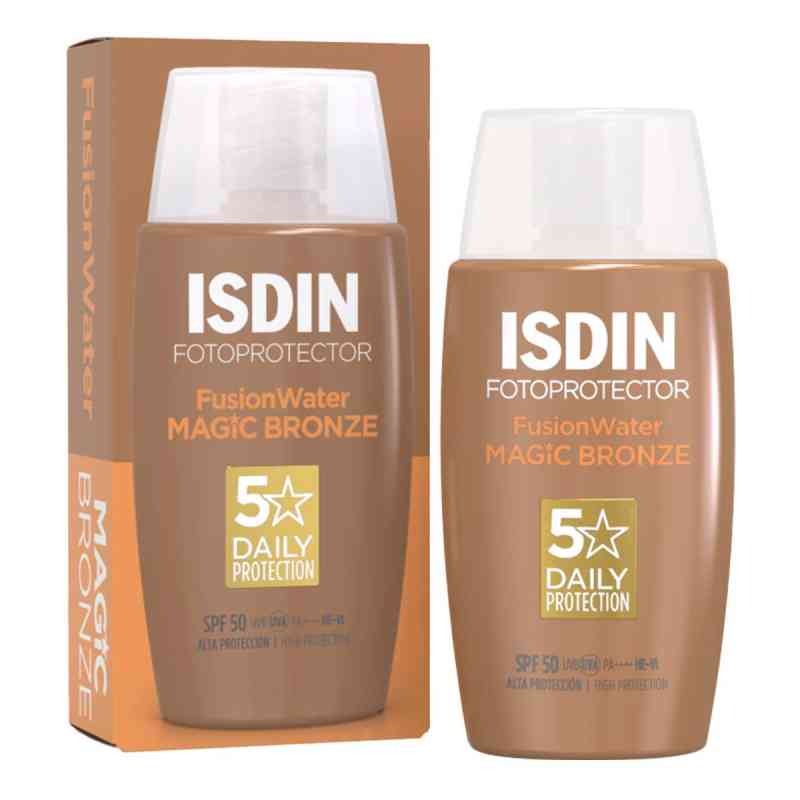 ISDIN Fotoprotector Fusion Water Color Bronze LSF 50 50 ml von ISDIN GmbH PZN 17618402