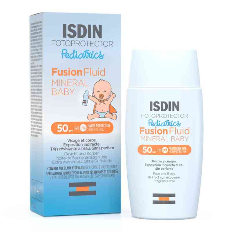 ISDIN Fotoprotector Pediatrics Fusion Fluid MINERAL BABY LSF 50 50 ml von ISDIN GmbH PZN 16243839