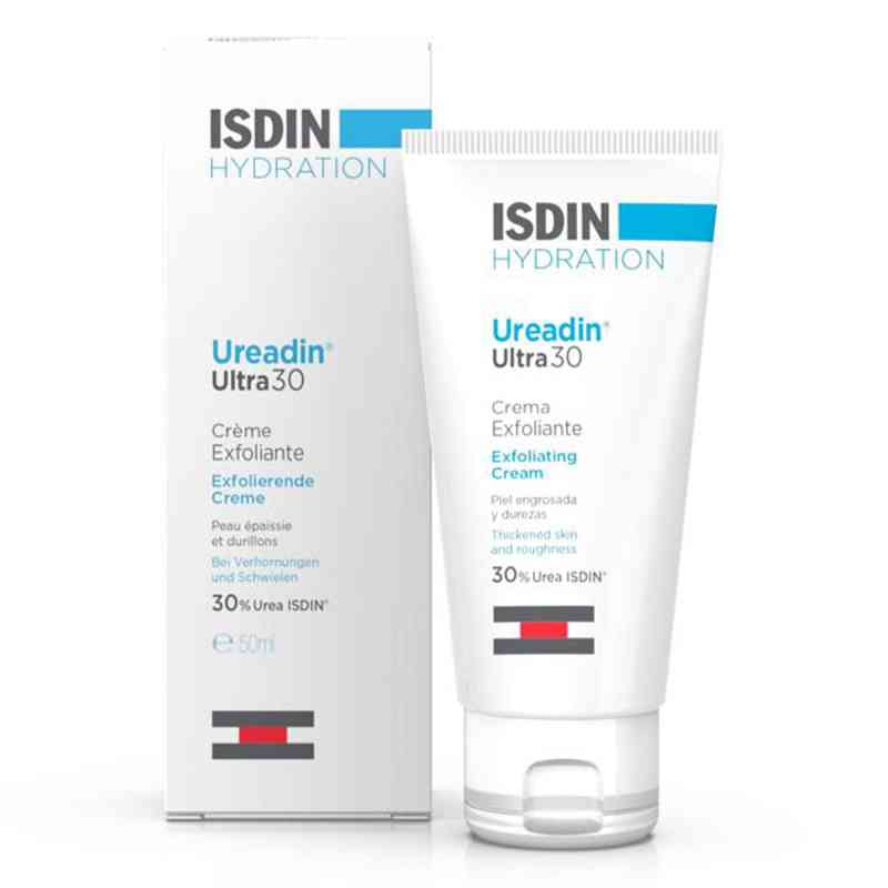 ISDIN Ureadin Ultra 30 exfolierende Urea Creme für Hornhaut  50 ml von ISDIN GmbH PZN 11328465