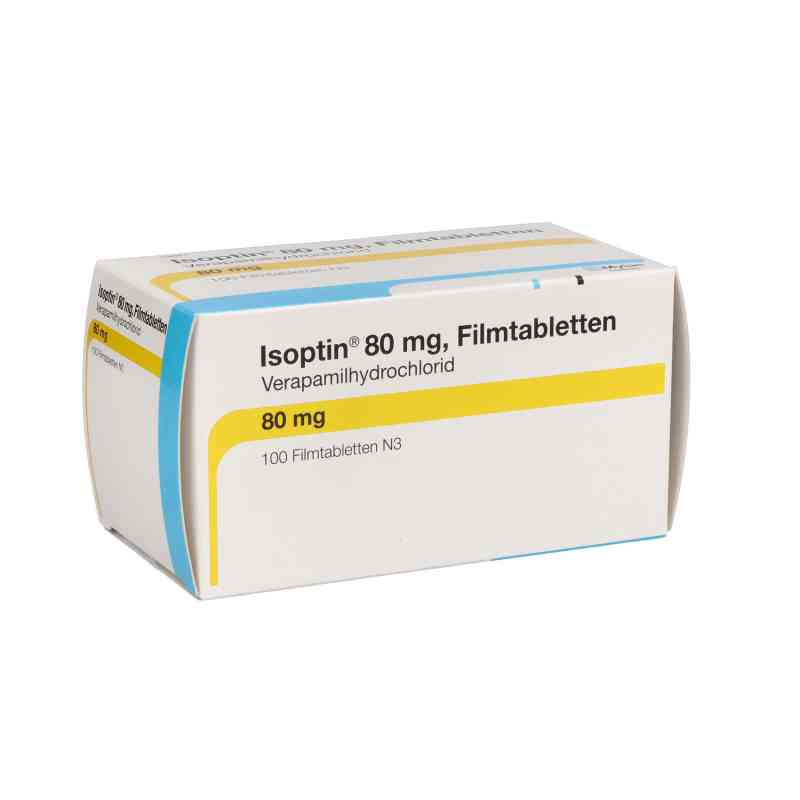 Isoptin 80mg 100 stk von Mylan Healthcare GmbH PZN 01976772