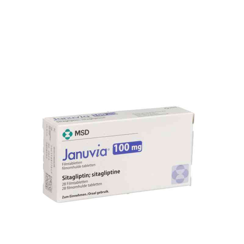 Januvia 100mg 28 stk von MSD Sharp & Dohme GmbH PZN 00814748