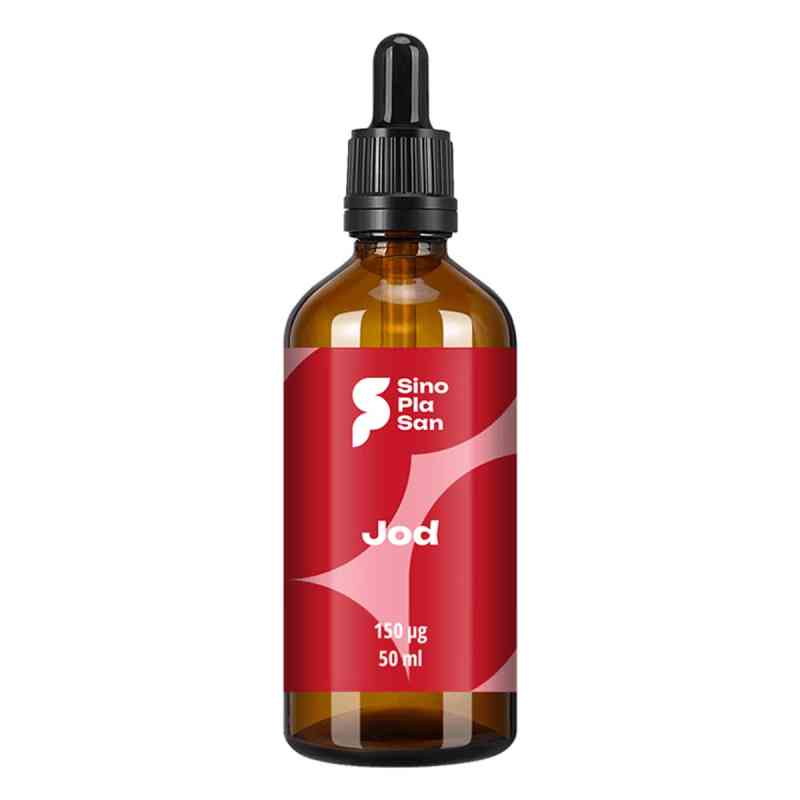 Jod Tropfen 150 [my]g 50 ml von SinoPlaSan GmbH PZN 16822715