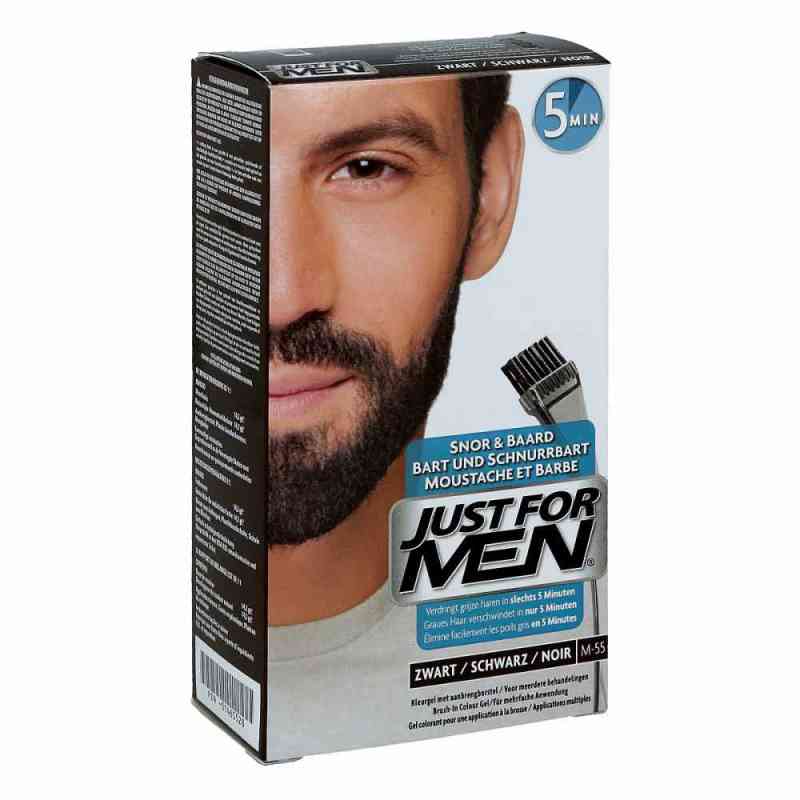 Just for men Brush in Color Gel schwarz 28.4 ml von Pharma Netzwerk PNW GmbH PZN 01465528