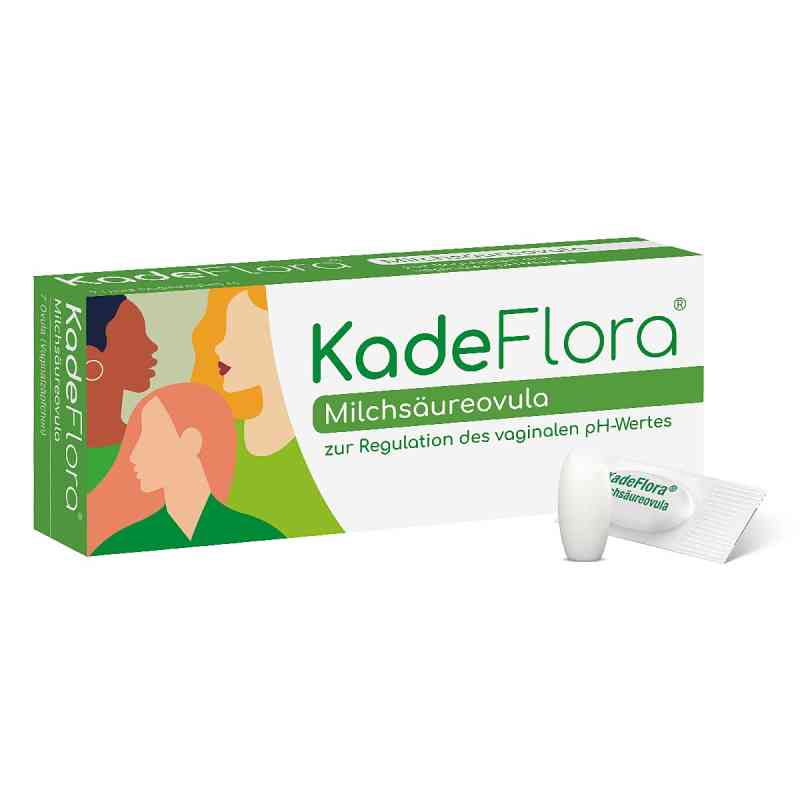 KadeFlora Milchsäureovula 7 stk von DR. KADE Pharmazeutische Fabrik GmbH PZN 19398301