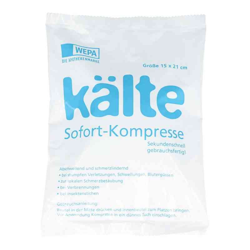 Kälte Sofort Kompresse 15x21cm 1 stk von WEPA Apothekenbedarf GmbH & Co KG PZN 04665340