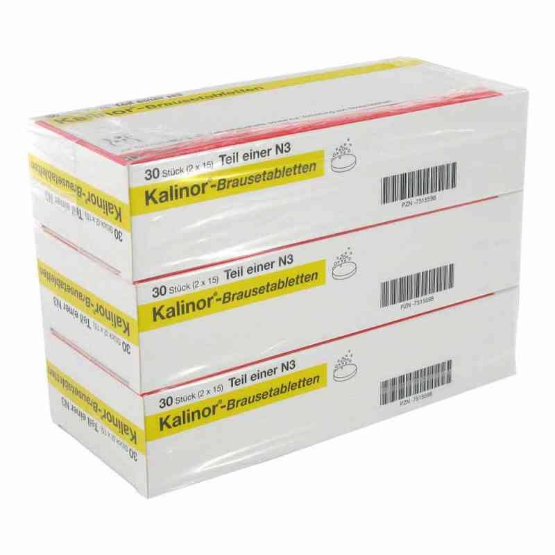 Kalinor Brausetabletten 90 stk von DESMA GmbH PZN 07515598