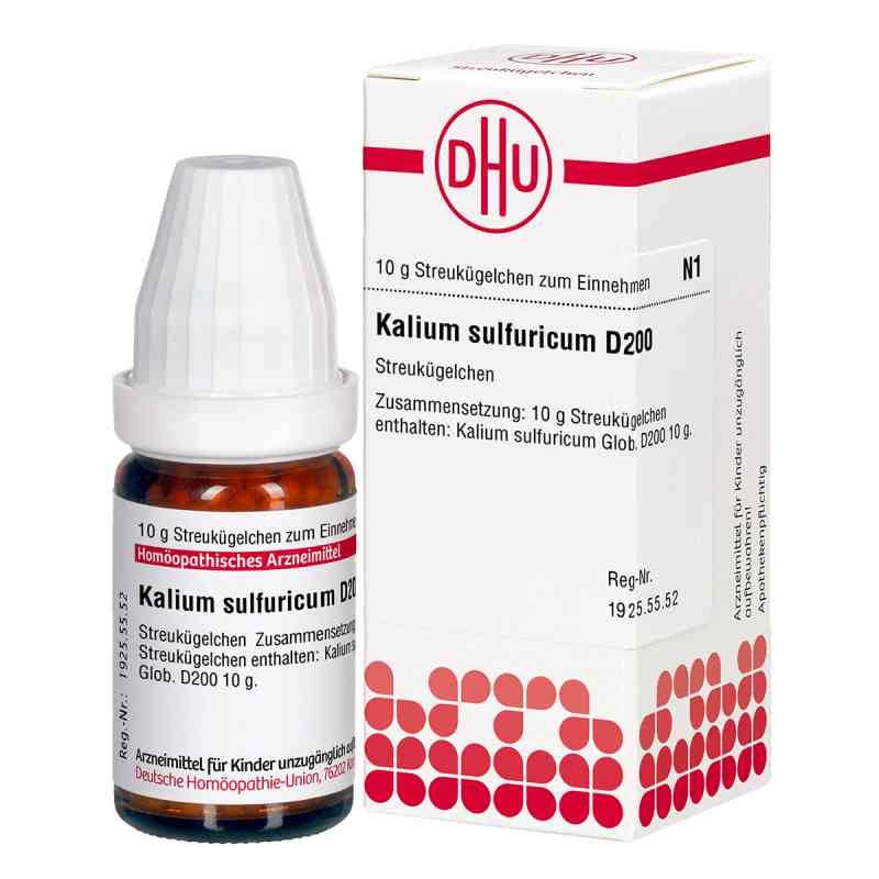 Kalium Sulfuricum D 200 Globuli 10 g von DHU-Arzneimittel GmbH & Co. KG PZN 00545946