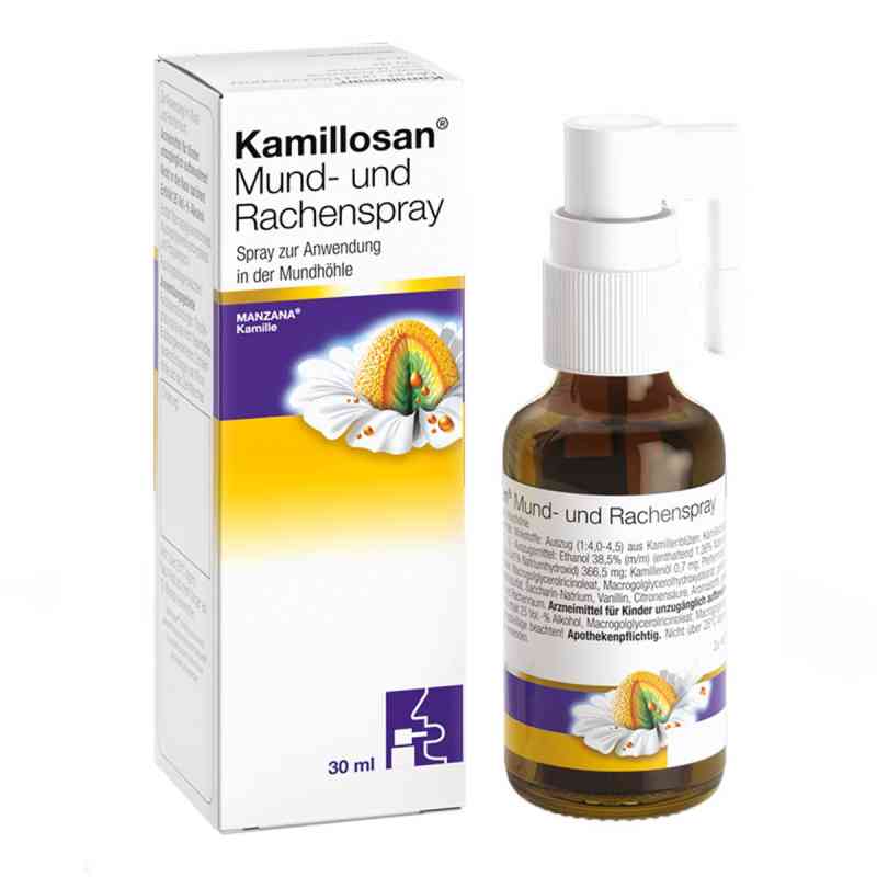 Kamillosan Spray: Entzündungshemmend bei Halsentzündungen 30 ml von Cooper Consumer Health Deutschland GmbH PZN 05973405