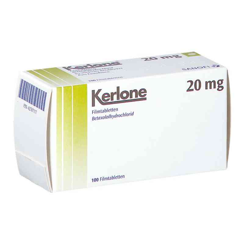 Kerlone 20mg 100 stk von CHEPLAPHARM Arzneimittel GmbH PZN 02707117