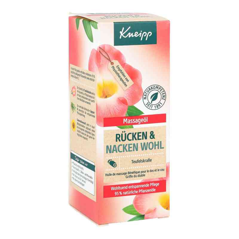 Kneipp Massageöl Rücken & Nacken Wohl 100 ml von Kneipp GmbH PZN 16807265