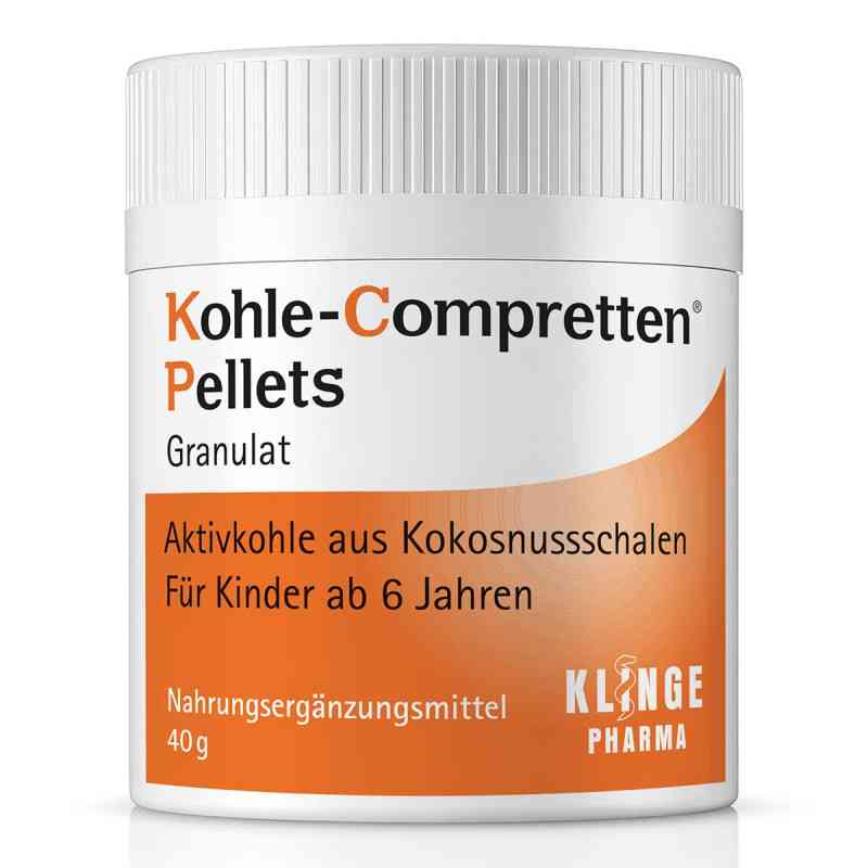Kohle Compretten Pellets Granulat 40  von Klinge Pharma GmbH PZN 20184781