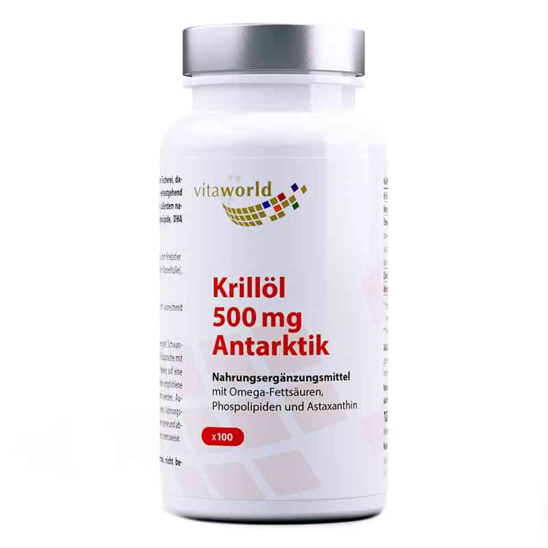 Krillöl 500 mg Antarktik Kapseln 100 stk von Vita World GmbH PZN 02036367