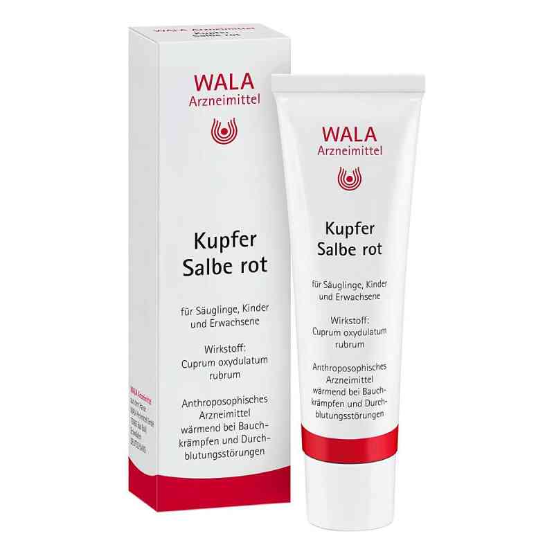 Kupfer Salbe rot 30 g von WALA Heilmittel GmbH PZN 02198360