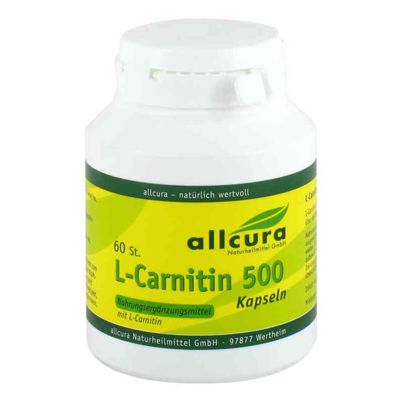 L-carnitin Kapseln 500 60 stk von allcura Naturheilmittel GmbH PZN 00586052