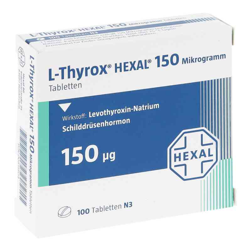 L-Thyrox HEXAL 150μg 100 stk von Hexal AG PZN 00811804