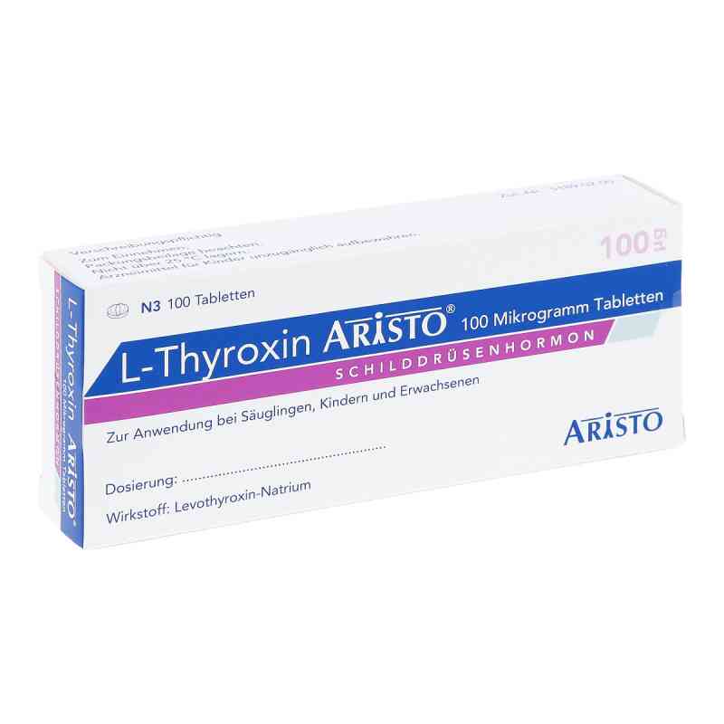 L-Thyroxin Aristo 100μg 100 stk von Aristo Pharma GmbH PZN 01881468