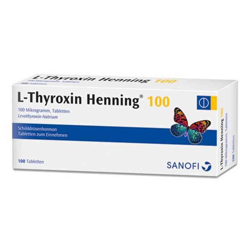 L-Thyroxin Henning 100 100 stk von Sanofi-Aventis Deutschland GmbH PZN 02532770