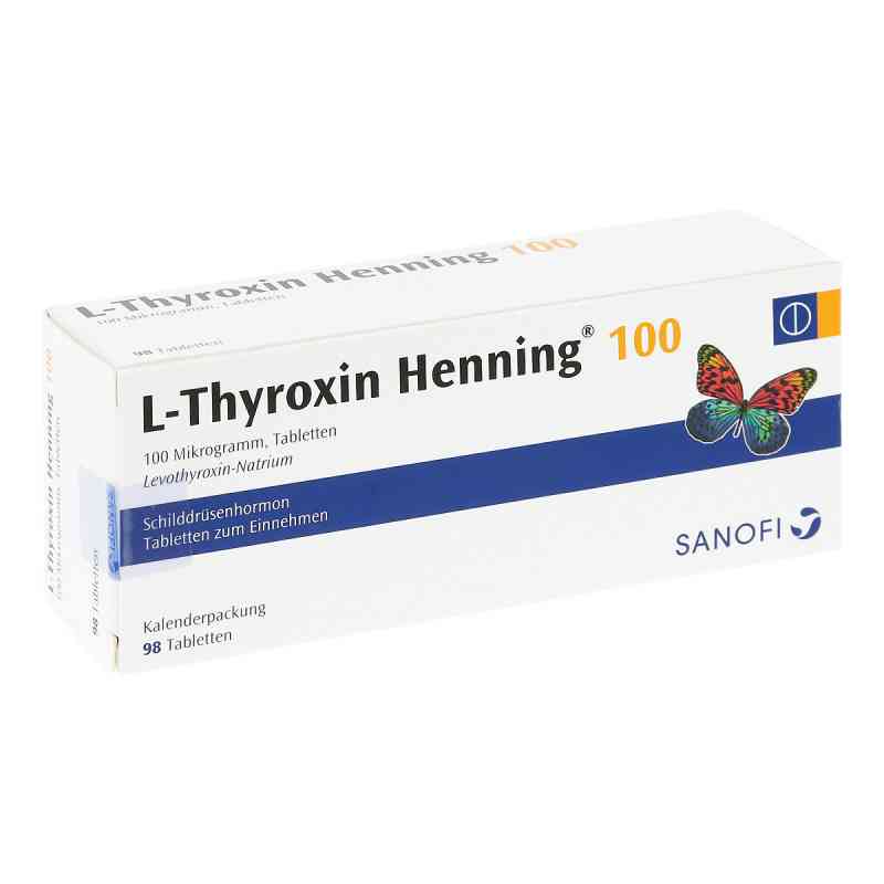 L-Thyroxin Henning 100 98 stk von Sanofi-Aventis Deutschland GmbH PZN 00300446