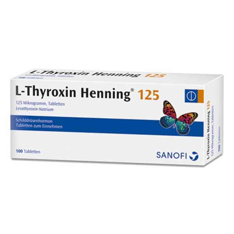 L-Thyroxin Henning 125 100 stk von Sanofi-Aventis Deutschland GmbH PZN 02532801