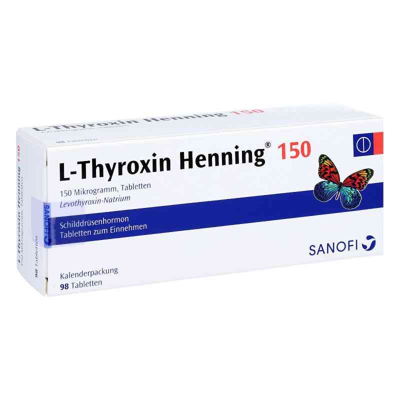L-Thyroxin Henning 150 98 stk von Sanofi-Aventis Deutschland GmbH PZN 00300469