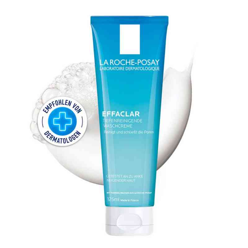 La Roche Posay Effaclar Tiefenreinigende Waschcreme 125 ml von L'Oreal Deutschland GmbH PZN 03209166