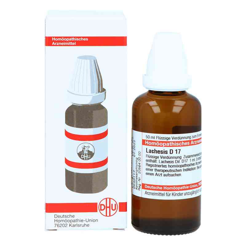 Lachesis D17 Dilution 50 ml von DHU-Arzneimittel GmbH & Co. KG PZN 00000951