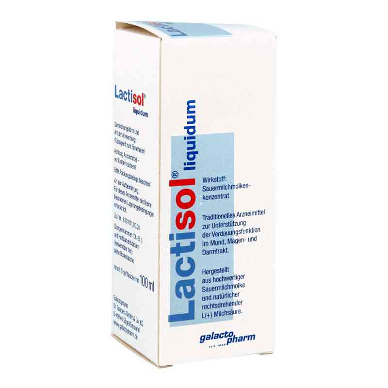 Lactisol Tropfen 100 ml von Galactopharm Dr. Sanders GmbH & Co. KG. PZN 00603075
