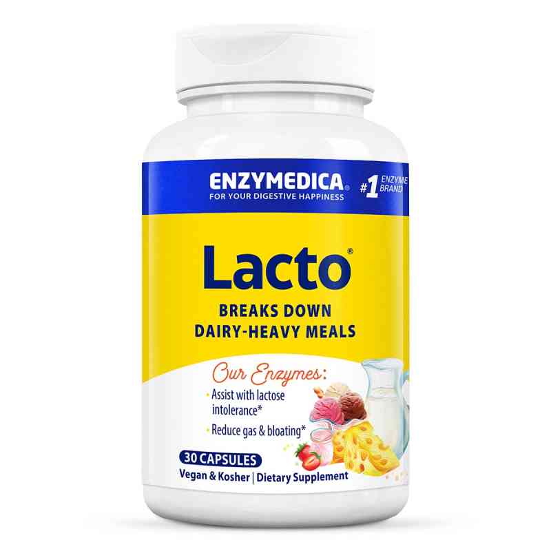 Lacto Verdauungsenzyme mit Lactase Kapseln 30 stk von Supplementa GmbH PZN 16941118