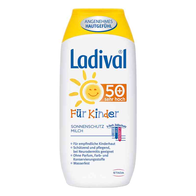 Ladival Kinder Sonnenmilch Lsf 50+ 250 ml von STADA Consumer Health Deutschlan PZN 15405671