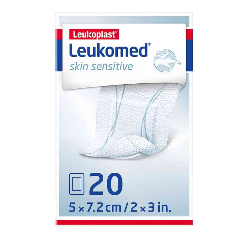 Leukomed Skin Sensitive Steril 5 x 7,2 cm 20 stk von BSN medical GmbH PZN 17410914