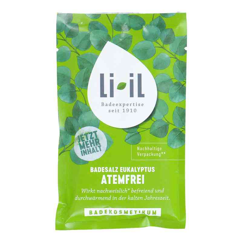 Li-il Badesalz Eukalyptus Atemfrei 80 g von LI-IL GmbH PZN 17885876