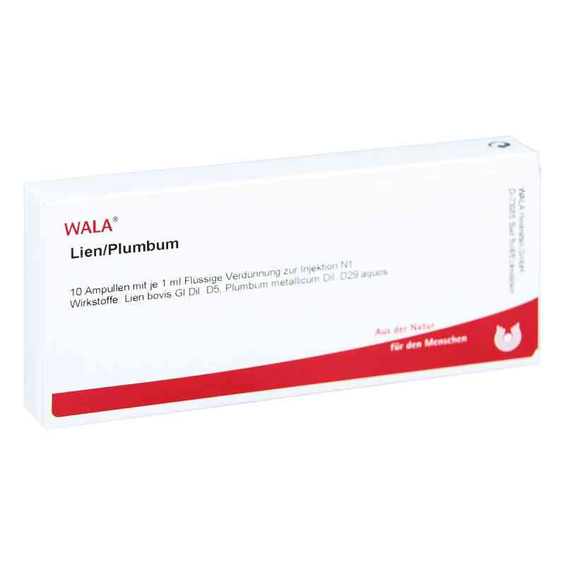 Lien/ Plumbum Ampullen 10X1 ml von WALA Heilmittel GmbH PZN 02086098