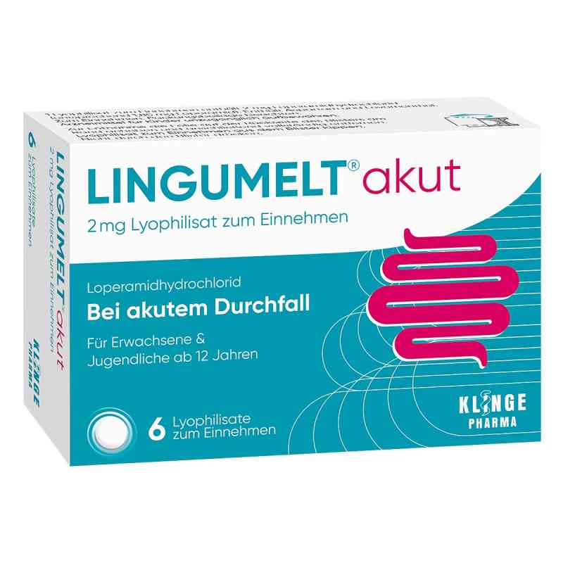 Lingumelt Akut 2 Mg Lyophilisat Zum Einnehmen 6 stk von Klinge Pharma GmbH PZN 17526829