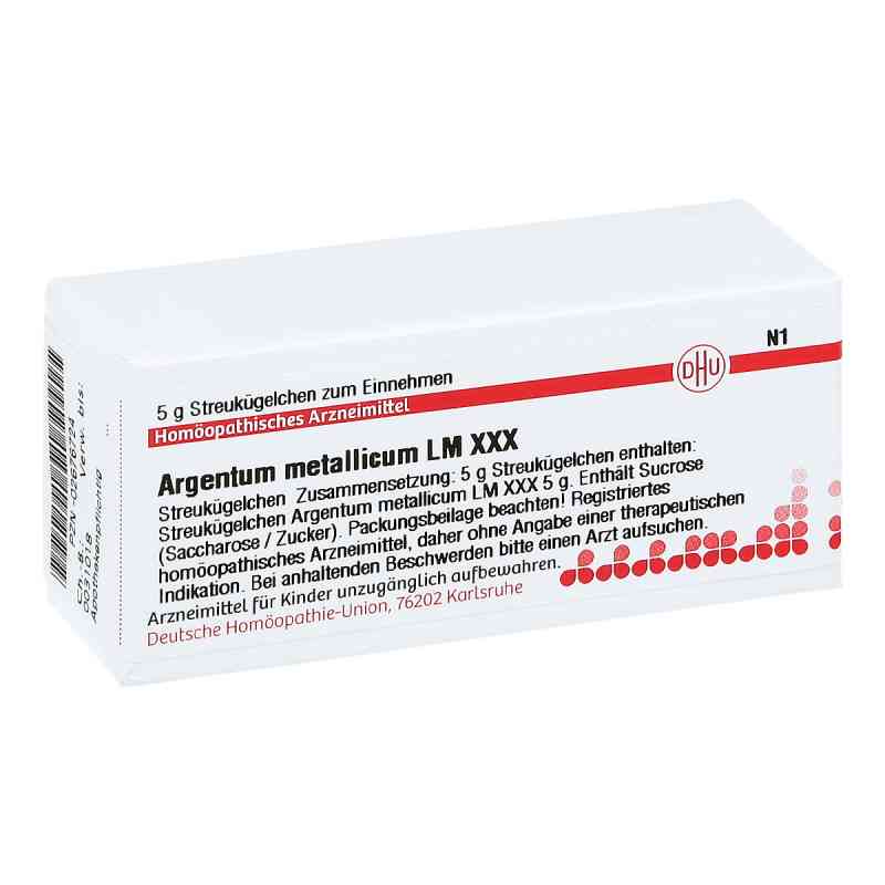 Lm Argentum Metallicum Xxx Globuli 5 g von DHU-Arzneimittel GmbH & Co. KG PZN 02676724