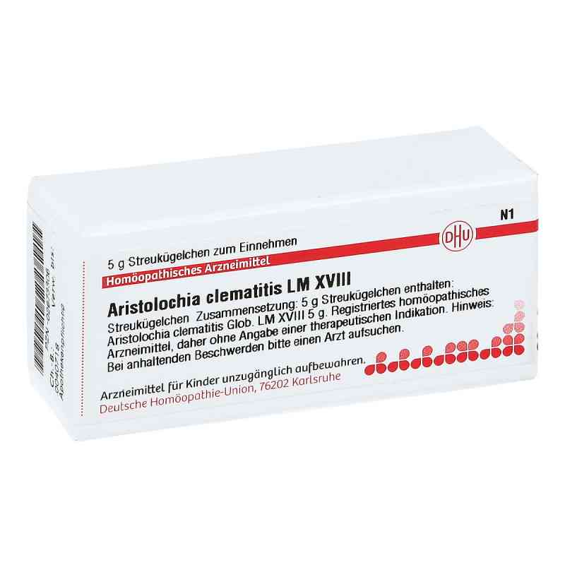 Lm Aristolochia Clem. Xviii Globuli 5 g von DHU-Arzneimittel GmbH & Co. KG PZN 02673306