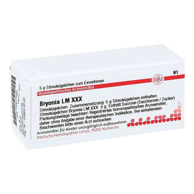 Lm Bryonia Xxx Globuli 5 g von DHU-Arzneimittel GmbH & Co. KG PZN 02677020