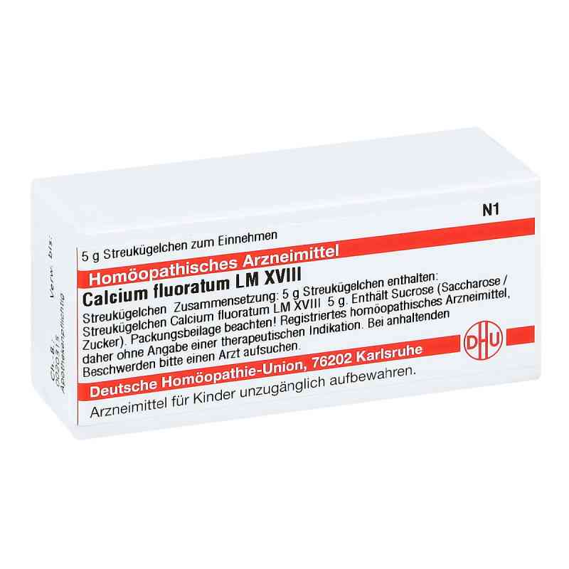 Lm Calcium Fluoratum Xviii Globuli 5 g von DHU-Arzneimittel GmbH & Co. KG PZN 02658867