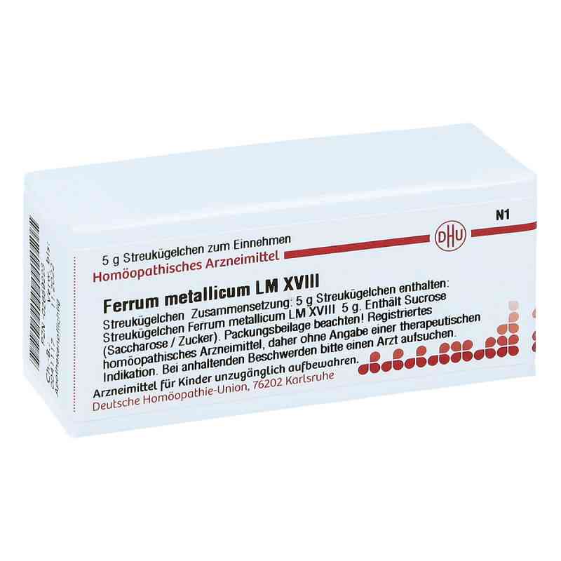 Lm Ferrum Metallicum Xviii Globuli 5 g von DHU-Arzneimittel GmbH & Co. KG PZN 02659223