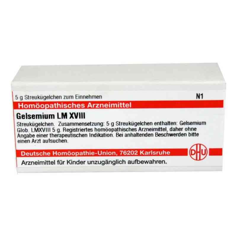 Lm Gelsemium Xviii Globuli 5 g von DHU-Arzneimittel GmbH & Co. KG PZN 02659275
