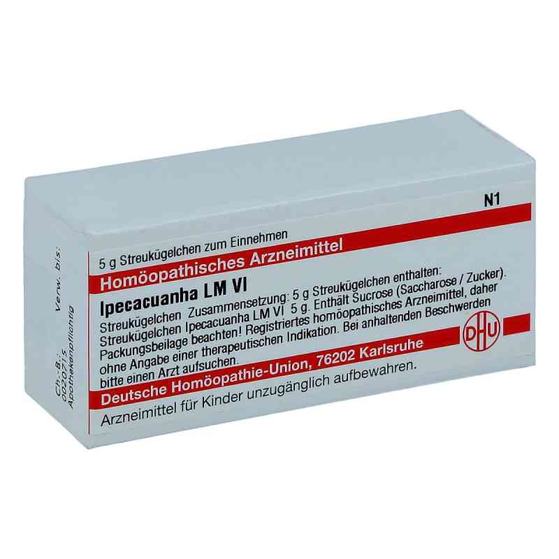 Lm Ipecacuanha Vi Globuli 5 g von DHU-Arzneimittel GmbH & Co. KG PZN 02659447