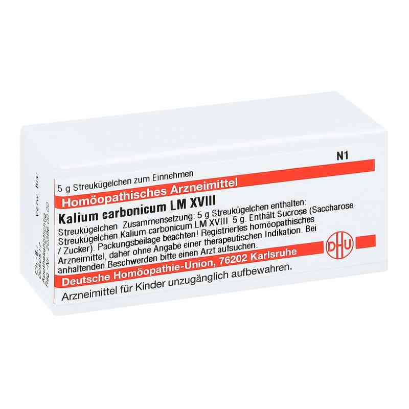 Lm Kalium Carbonicum Xviii Globuli 5 g von DHU-Arzneimittel GmbH & Co. KG PZN 02659507