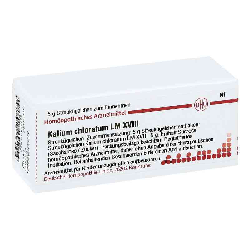 Lm Kalium Chloratum Xviii Globuli 5 g von DHU-Arzneimittel GmbH & Co. KG PZN 02822350