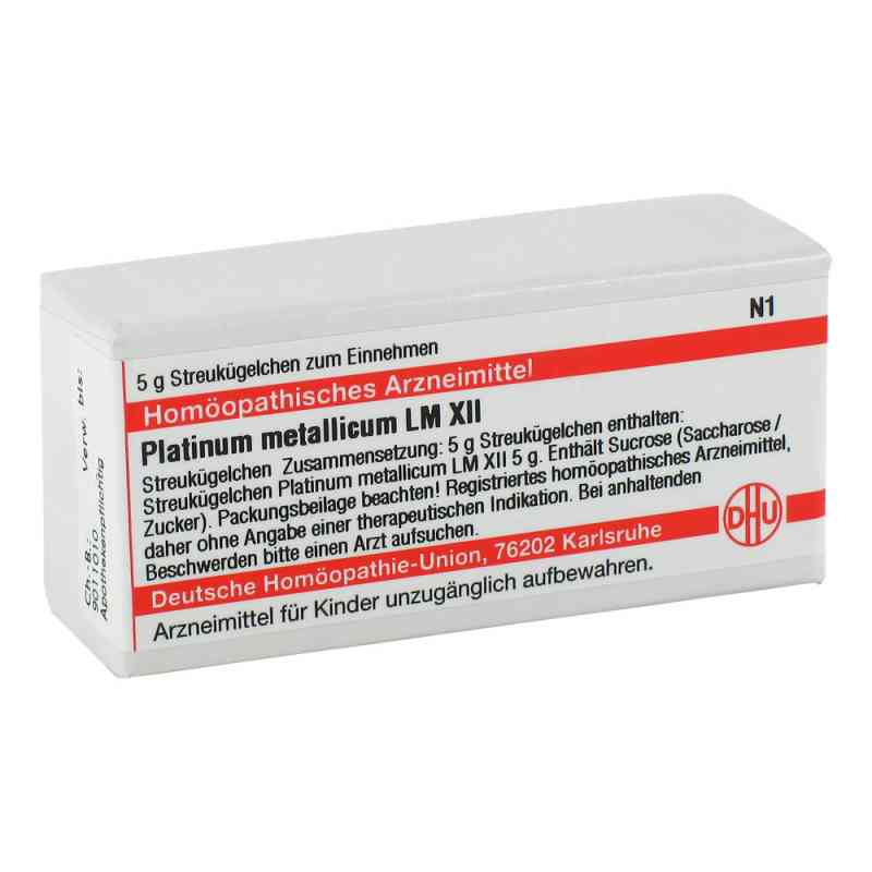 Lm Platinum Metallicum Xii Globuli 5 g von DHU-Arzneimittel GmbH & Co. KG PZN 02678628