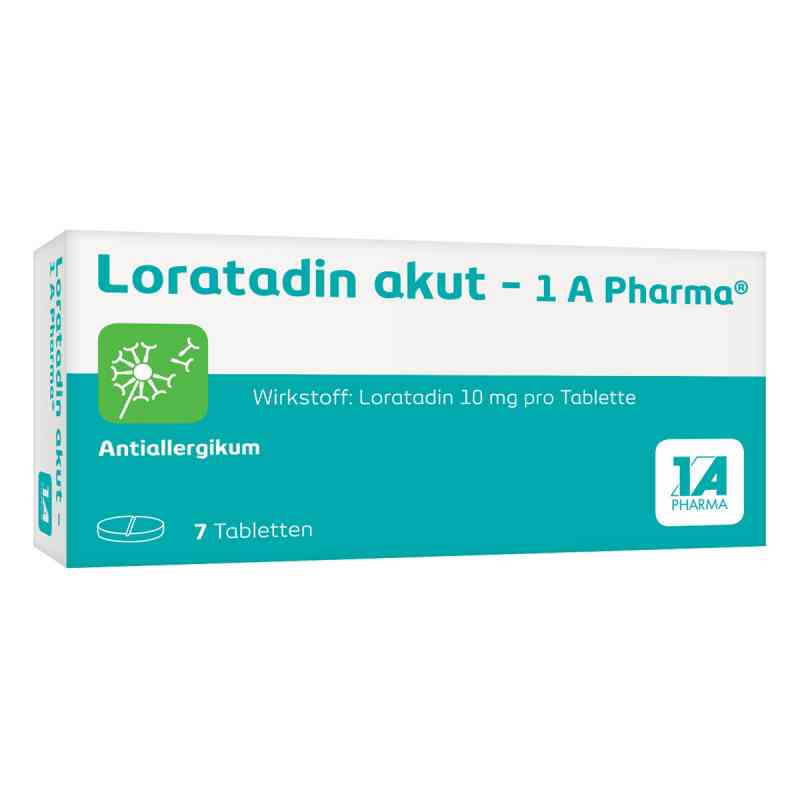 Loratadin akut-1A Pharma 7 stk von 1 A Pharma GmbH PZN 01879098