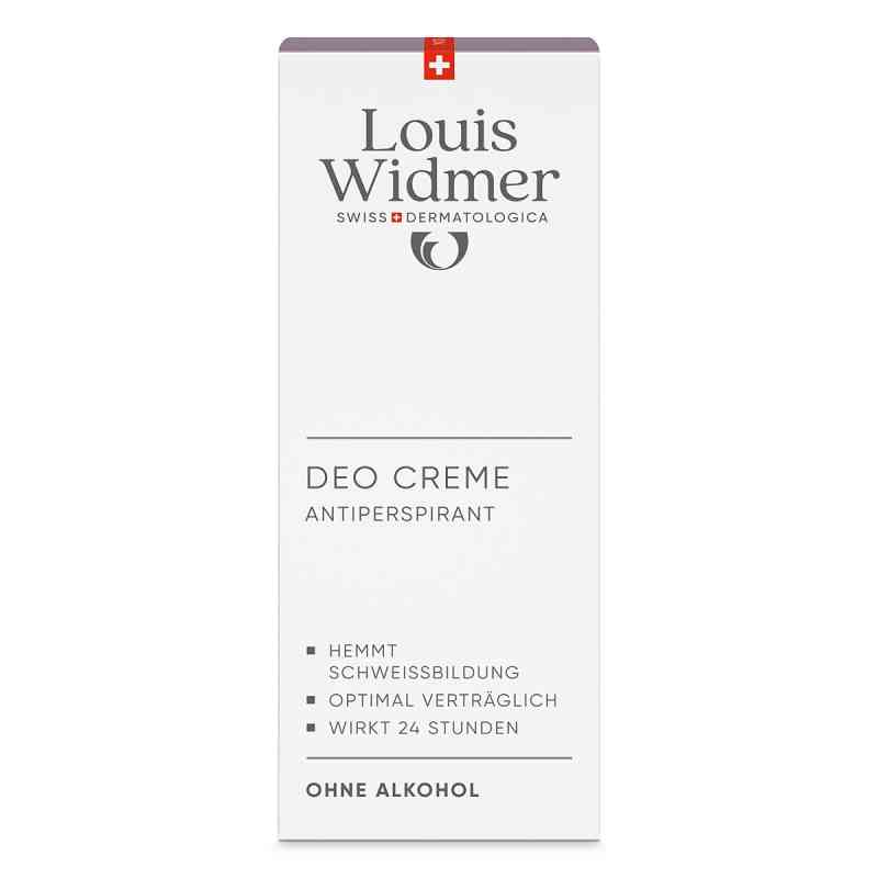Louis Widmer Deo Creme Antiperspirant 40 ml von LOUIS WIDMER GmbH PZN 19395745