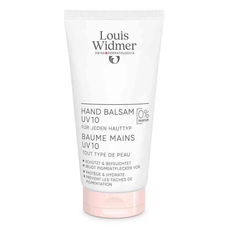 Louis Widmer Handbalsam UV 10 unparfümiert 75 ml von LOUIS WIDMER GmbH PZN 19337601