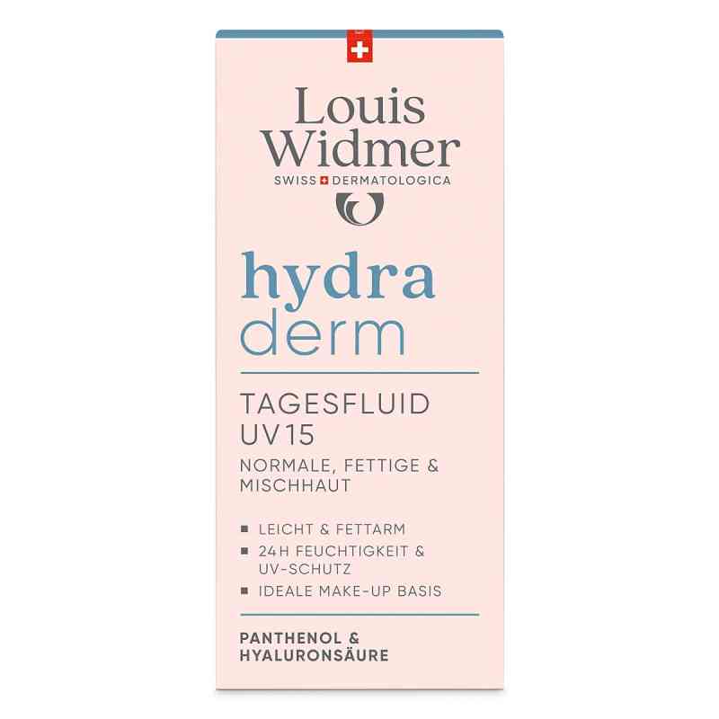 Louis Widmer hydraderm Tagesfluid UV 15  50 ml von LOUIS WIDMER GmbH PZN 19345061