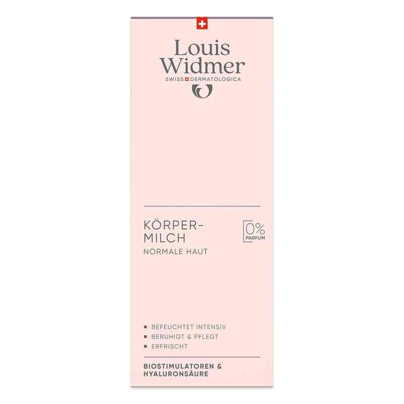Louis Widmer Körpermilch unparfümiert 200 ml von LOUIS WIDMER GmbH PZN 19395716