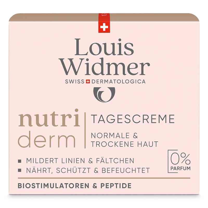 Louis Widmer nutriderm Tagescreme unparfümiert 50 ml von LOUIS WIDMER GmbH PZN 19337771